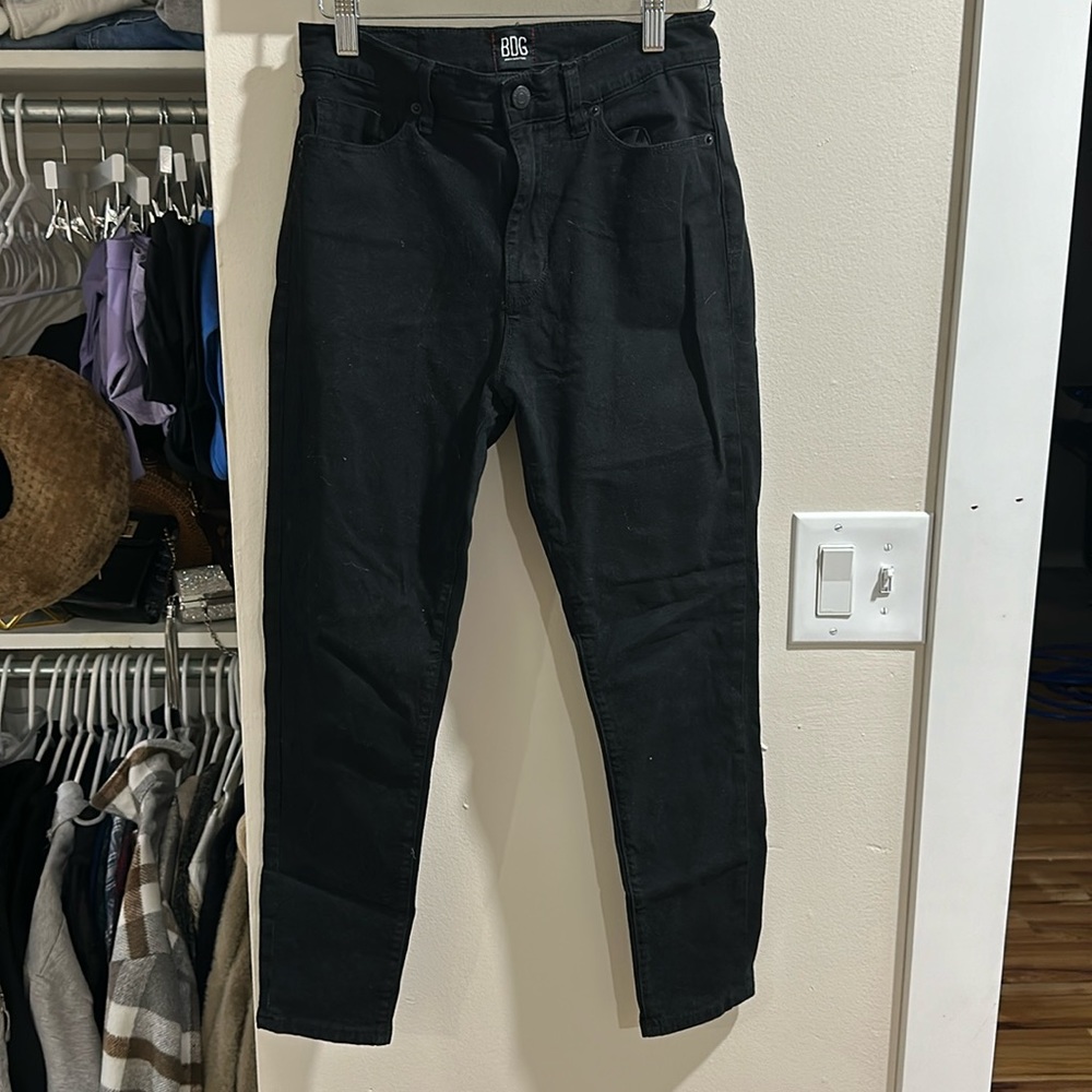 urban outfitters black skinny jeans
